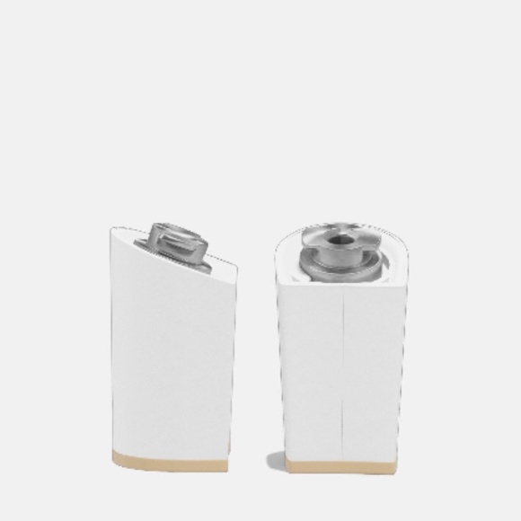 HEEL KIT- Pashion 1.0 White Block 4 Inch - Picture 2 of 2